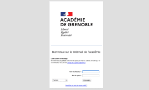 découvrez comment accéder facilement à votre webmail de l'académie de grenoble. retrouvez toutes les informations nécessaires pour vous connecter à votre messagerie académique, consulter vos mails et rester informé des actualités de votre établissement.