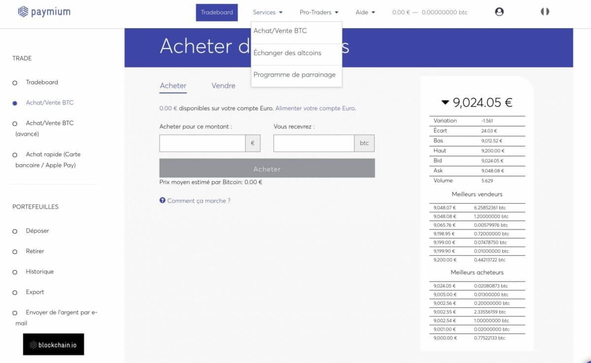 découvrez notre avis complet sur paymium en 2025 : performances, sécurité, fonctionnalités et avis utilisateurs. informez-vous avant de choisir votre plateforme d'échange de cryptomonnaies.