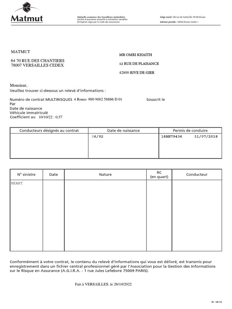 obtenez facilement votre relevé d'information pour le permis de conduire : démarches, utilité et conseils pour demander ce document indispensable auprès de votre assureur.