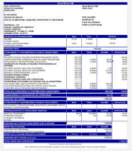 découvrez notre modèle de bulletin de paie 2024 simple et conforme aux dernières réglementations pour faciliter la gestion de votre paie.