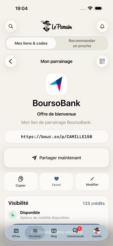 Codes de parrainage : fini les captures d’écran perdues dans le téléphone