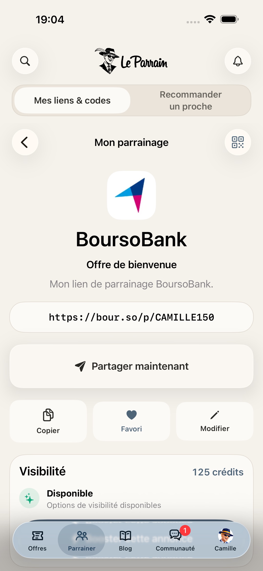 Codes de parrainage : fini les captures d’écran perdues dans le téléphone